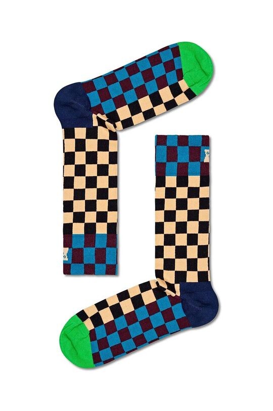 

Носки в шахматном порядке Happy Socks, мультиколор