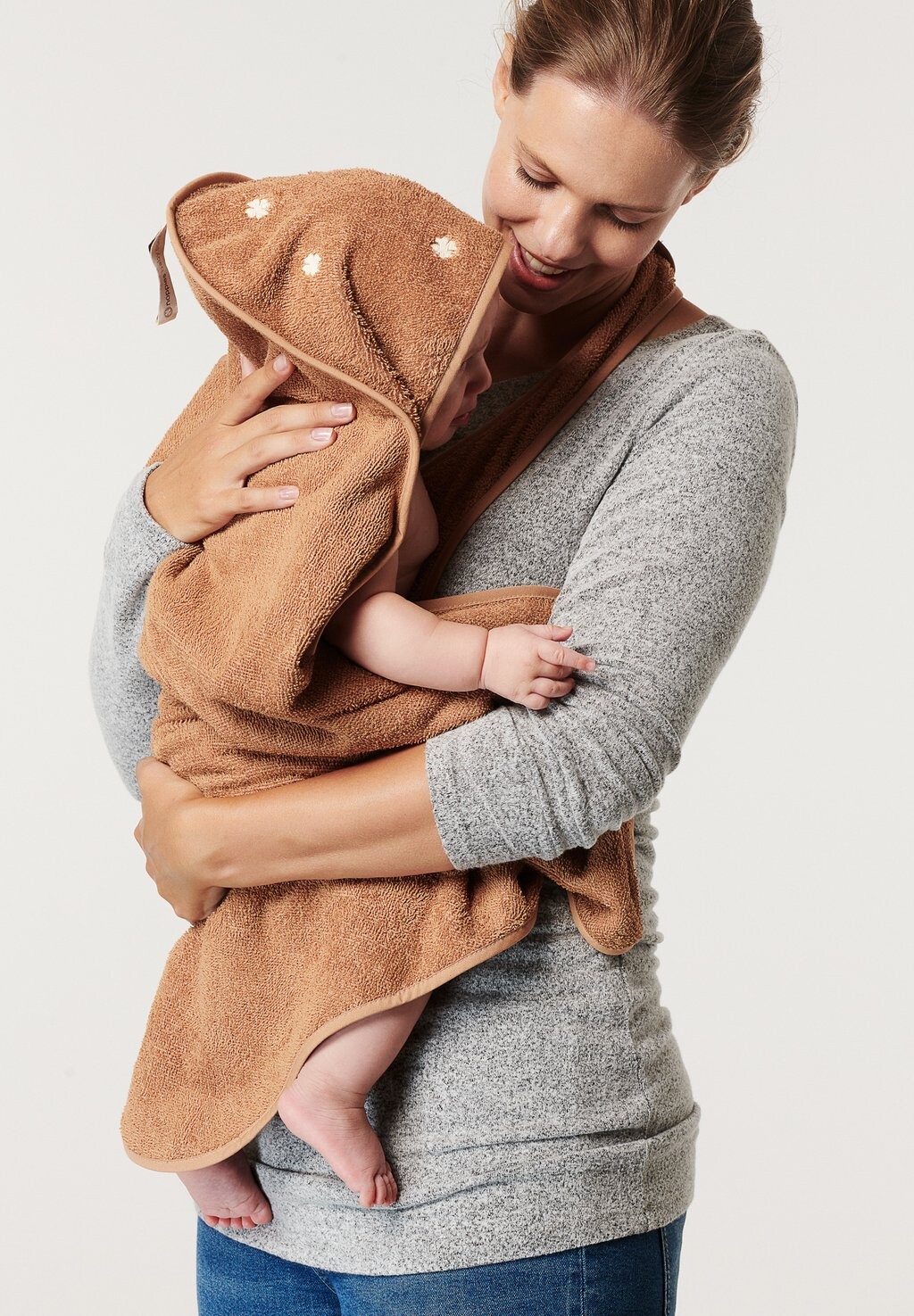 

Банное полотенце BADECAPE WEARABLE HOODED Noppies, цвет indian tan