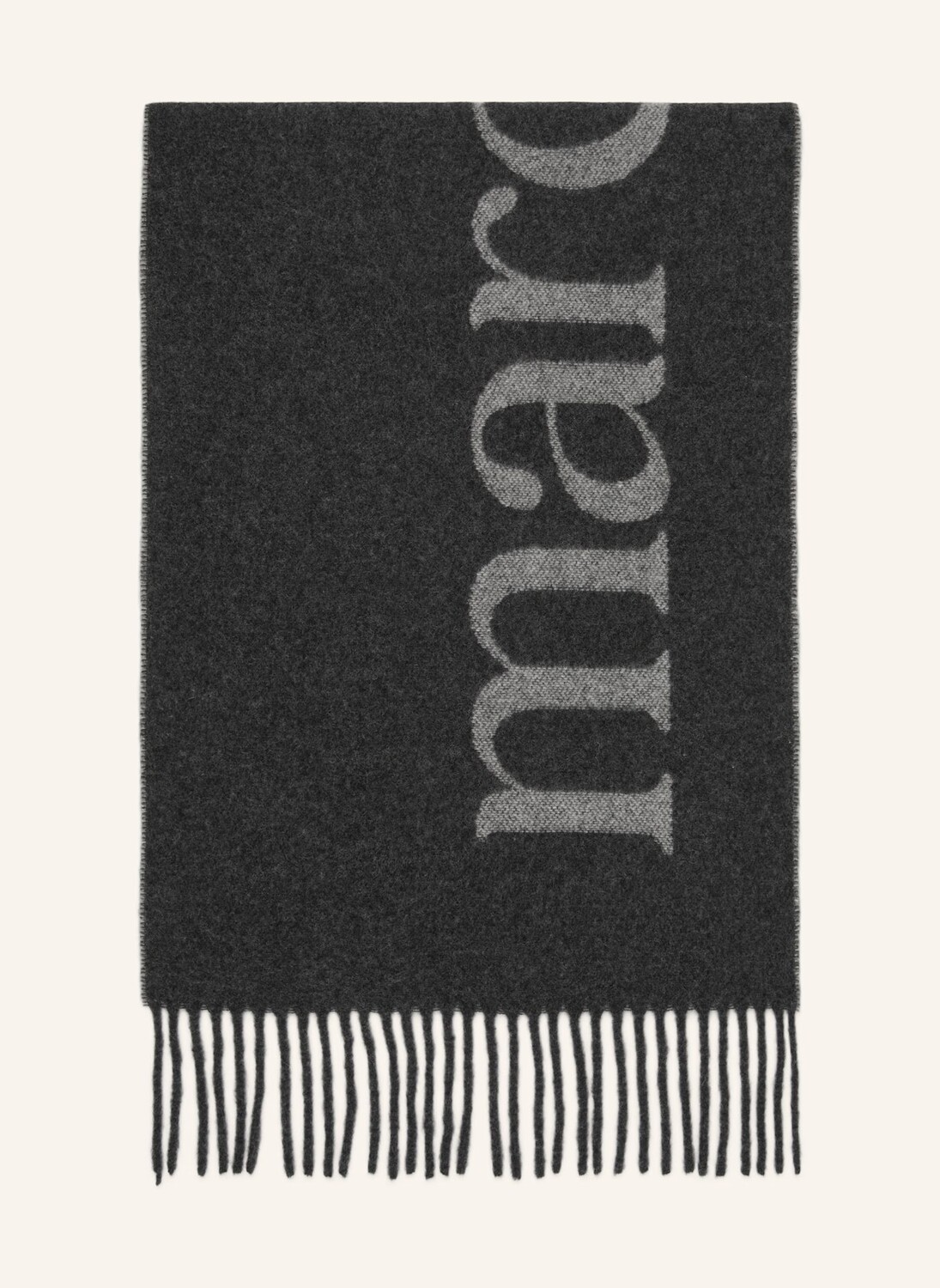 

Шарф с логотипом Marc O'Polo Denim, черный
