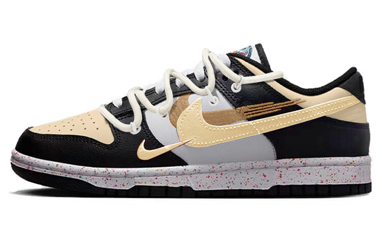 

Кроссовки Nike Dunk Skateboarding Shoes Women's Low-top Beige, коричневый
