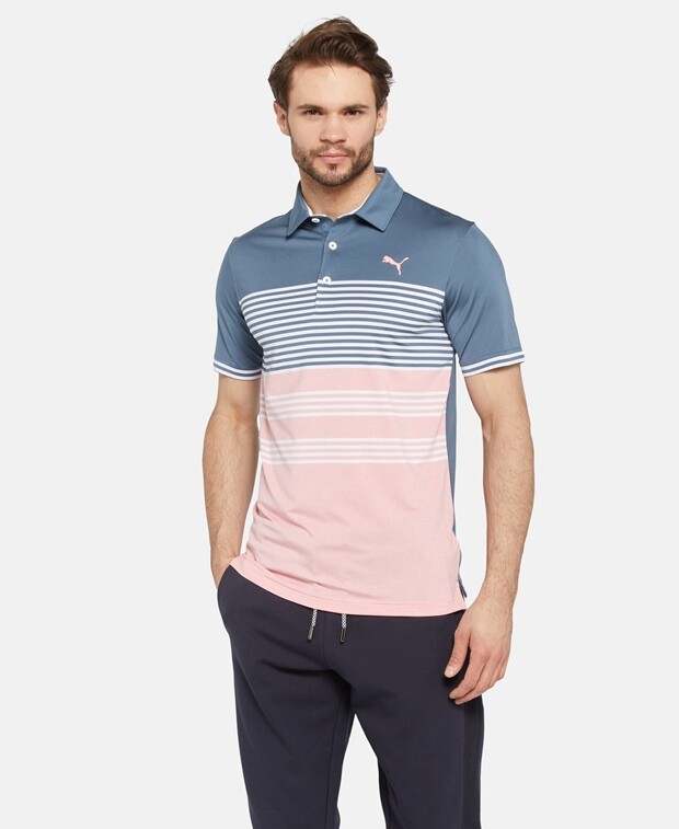 

Гольф-поло Puma Golf, серый