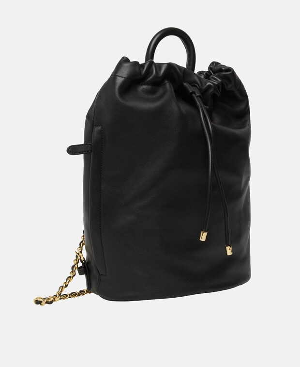 

Кожаный рюкзак Ralph Lauren, черный