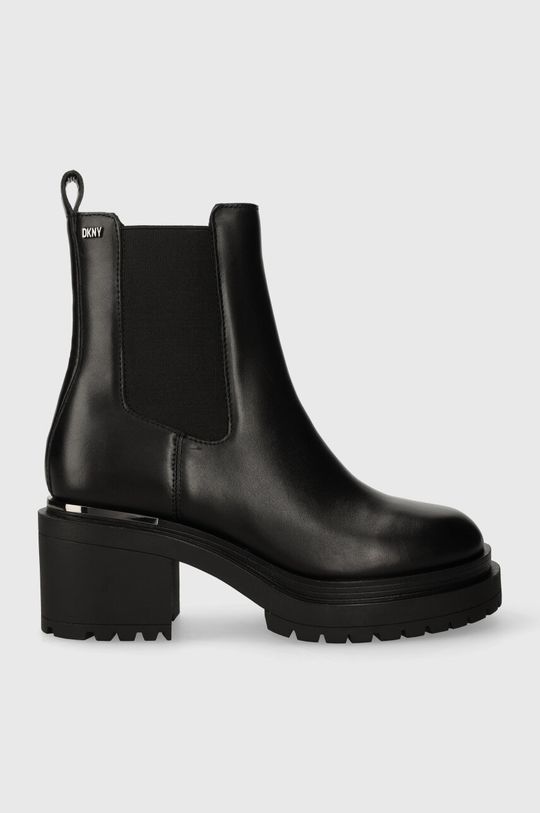 Кожаные ботинки челси Patria dkny DKNY, черный