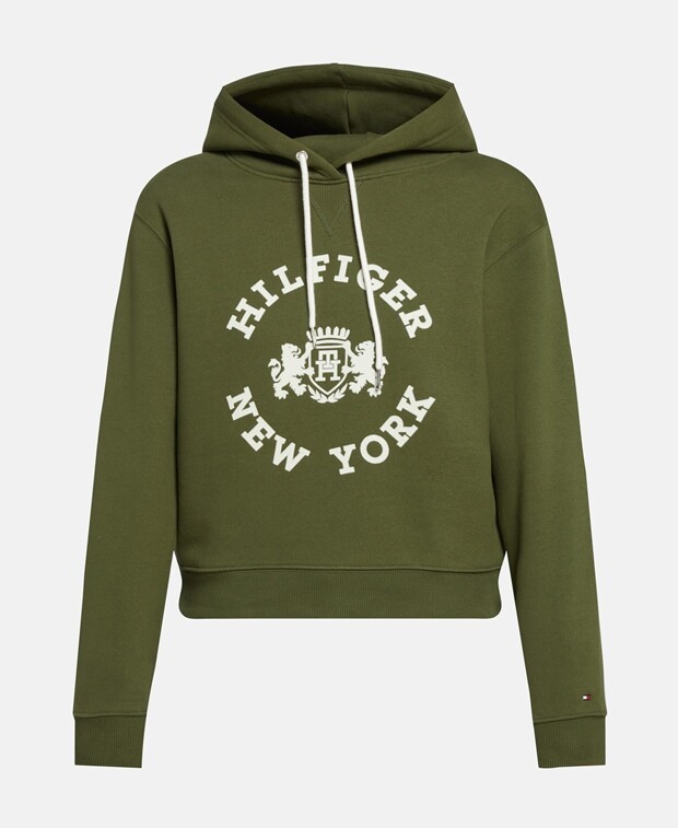 

Толстовка с капюшоном Tommy Hilfiger, лаймовый
