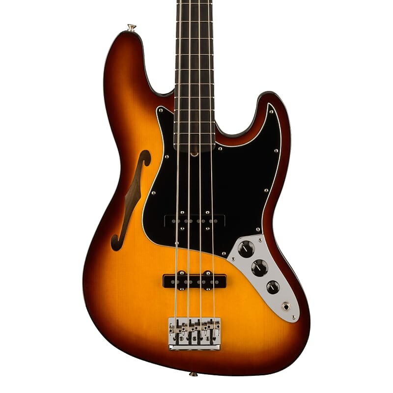 

Басс гитара Fender Limited Edition Suona Jazz Bass Thinline - Ebony Fingerboard - Violin Burst
