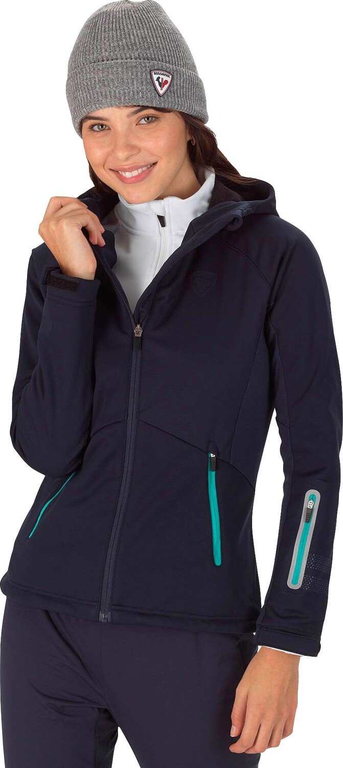 

Куртка с капюшоном Soft-Shell — женская Rossignol, синий