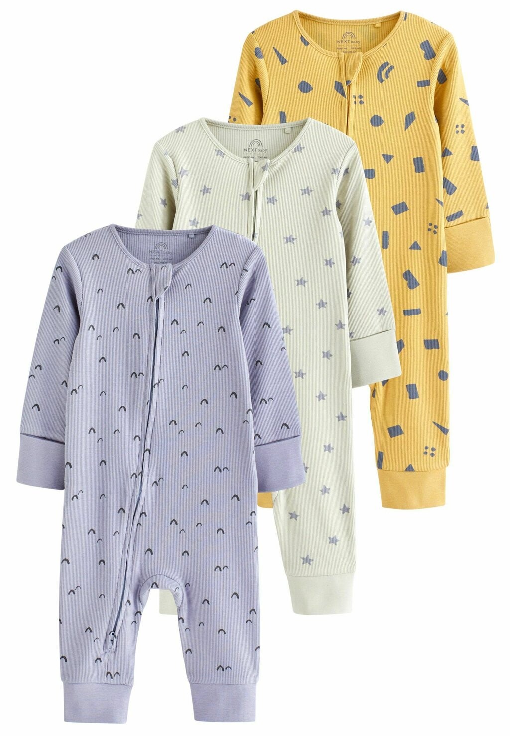 

Комбинезон FOOTLESS 3 PACK Next, цвет blue yellow