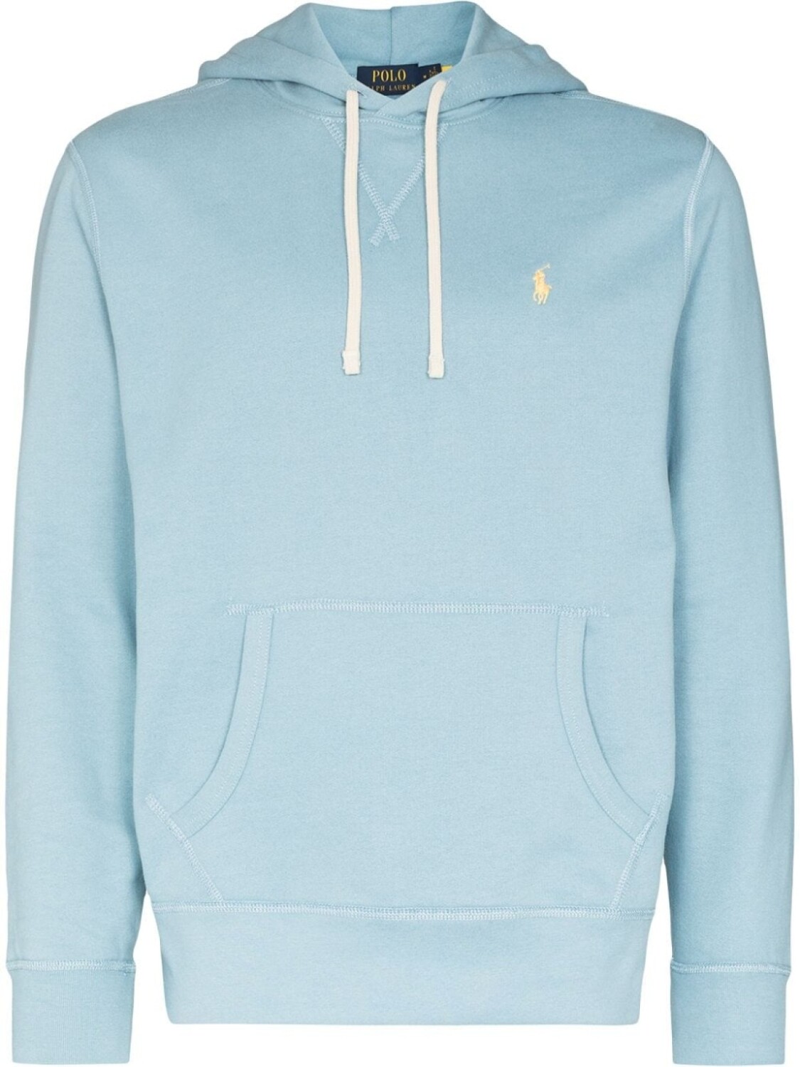 

Polo Ralph Lauren худи с вышитым логотипом, синий