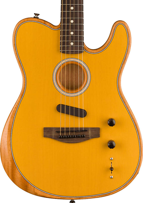 Акустическая гитара Fender Acoustasonic Player Telecaster - Butterscotch Blonde