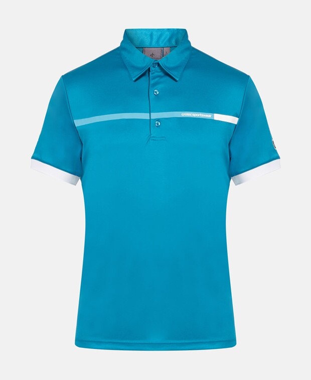 

Функциональная рубашка-поло Cross Sportswear, бирюзовый