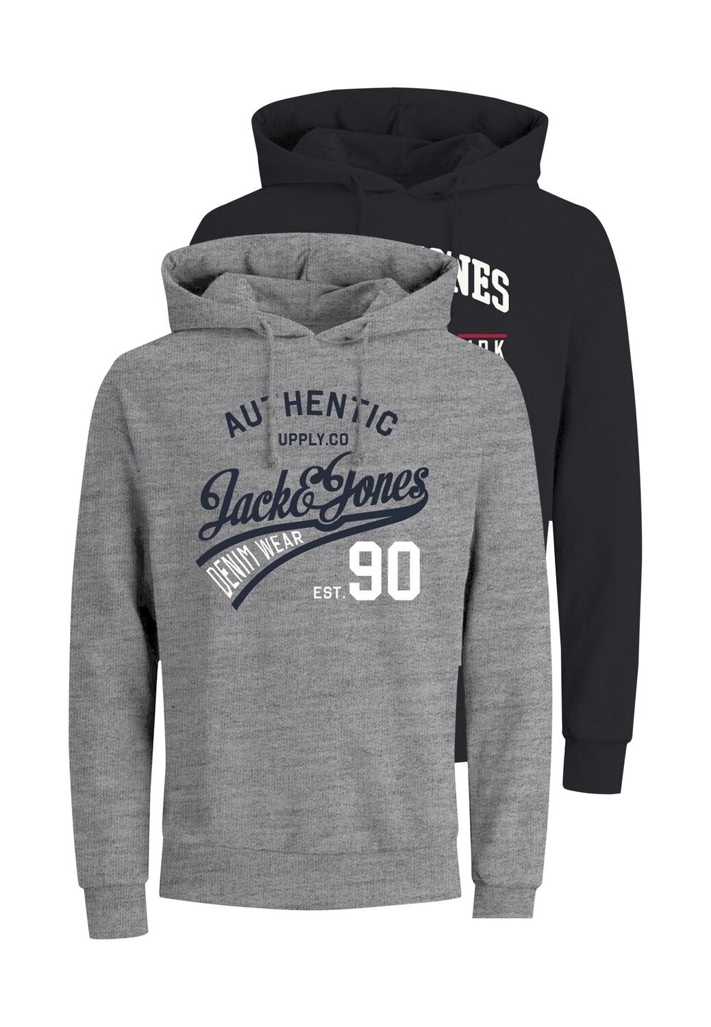

Толстовка Jack & Jones Kapuzenpullover 'ETHAN' 2er Pack, разноцветный