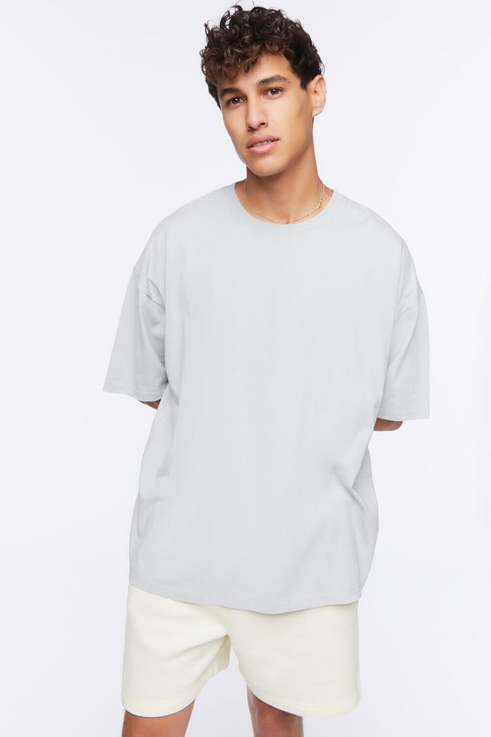 

Флисовые спортивные шорты на шнурке Forever 21, кремовый
