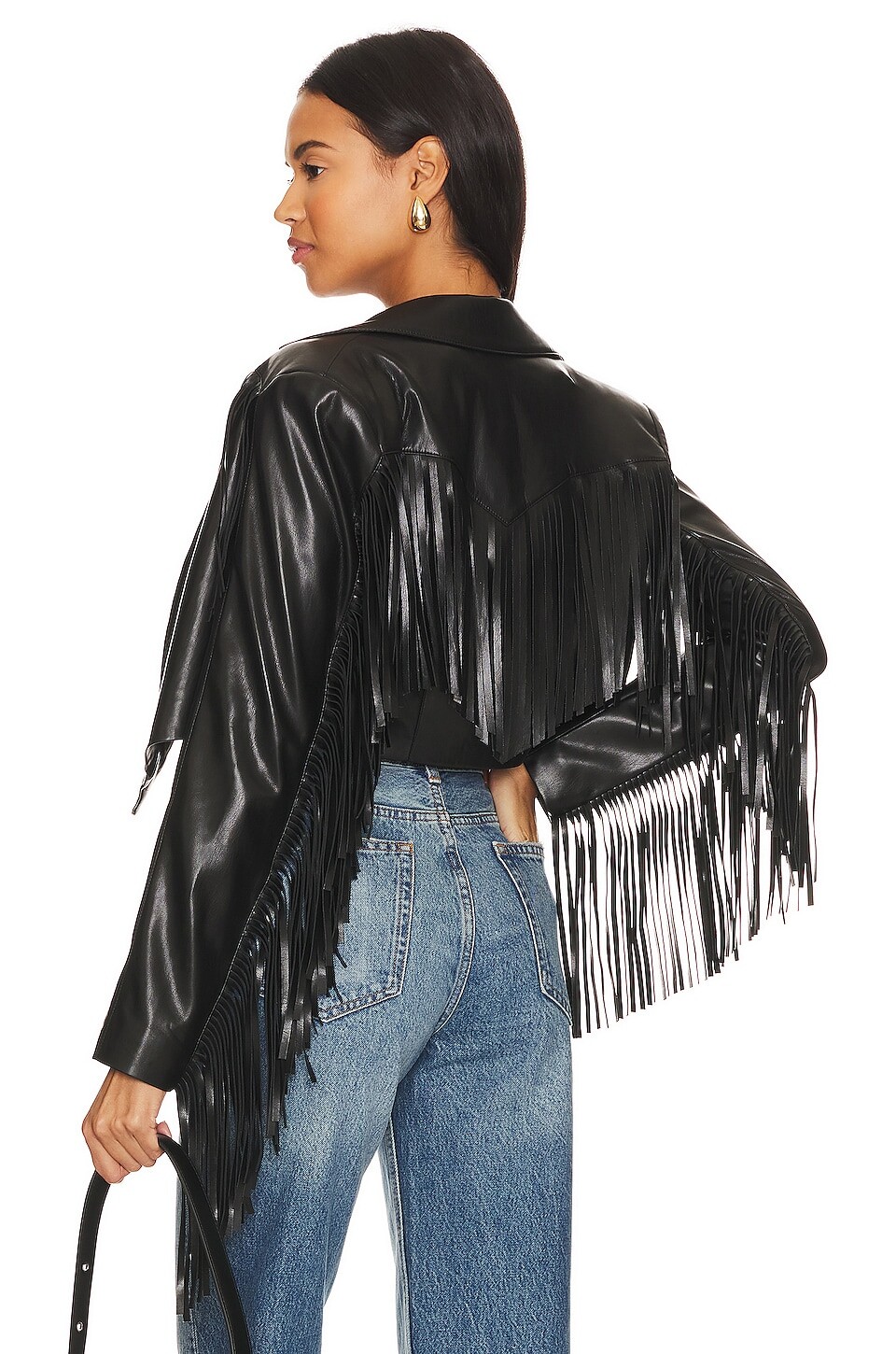 

Куртка House of Harlow 1960 x REVOLVE Yanni Cropped, черный