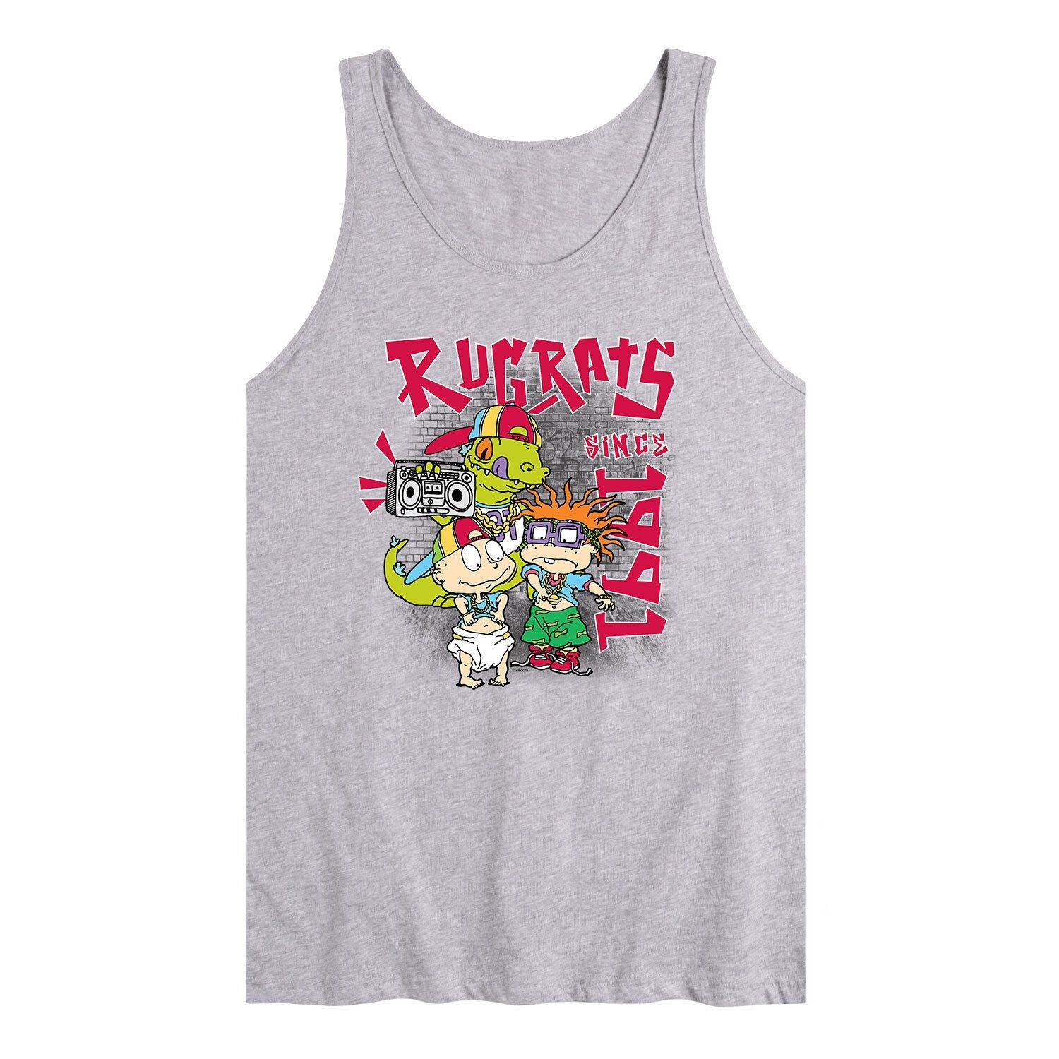 

Мужская майка Rugrats с кирпичной стеной Licensed Character
