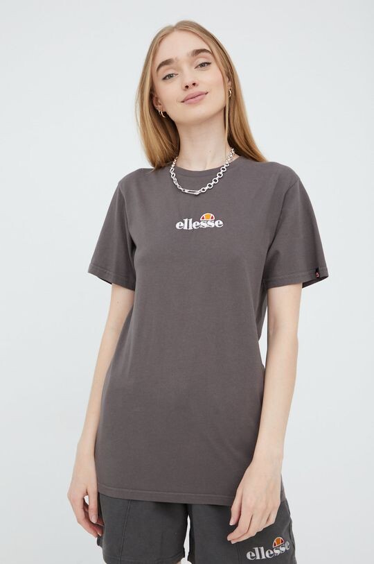 

Футболка из хлопка Ellesse, серый