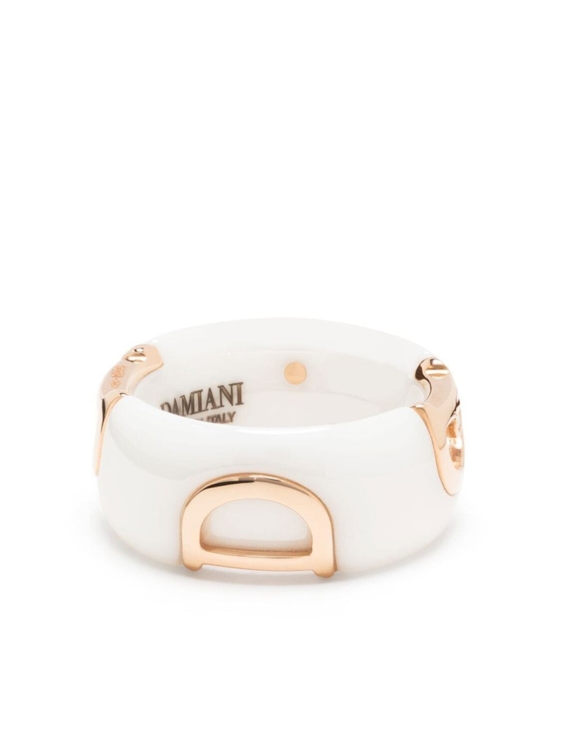 

Кольцо D.Icon из розового золота с бриллиантами Damiani, розовый