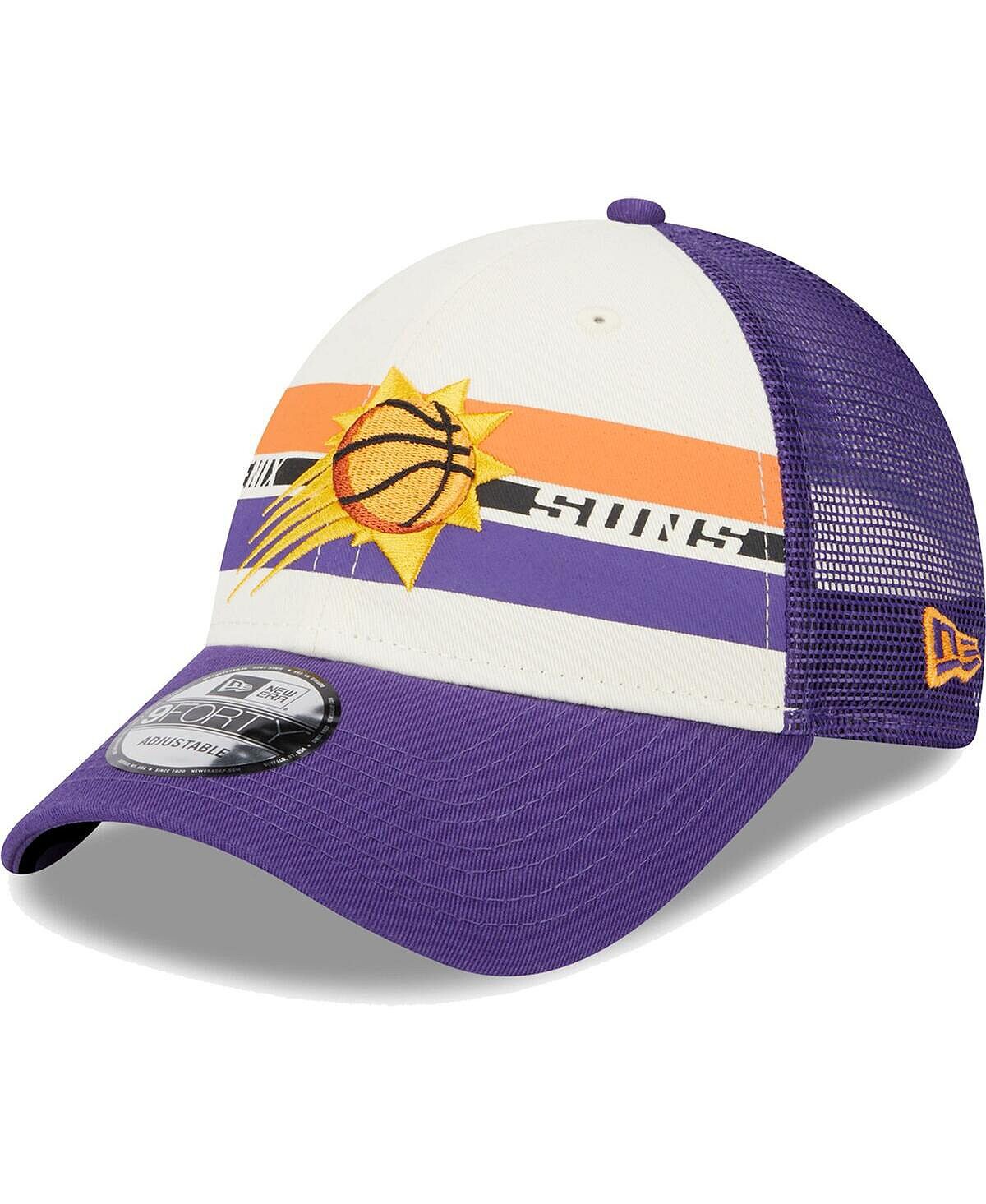 

Мужская кепка Phoenix Suns Purple Stripes 9FORTY Trucker Snapback New Era