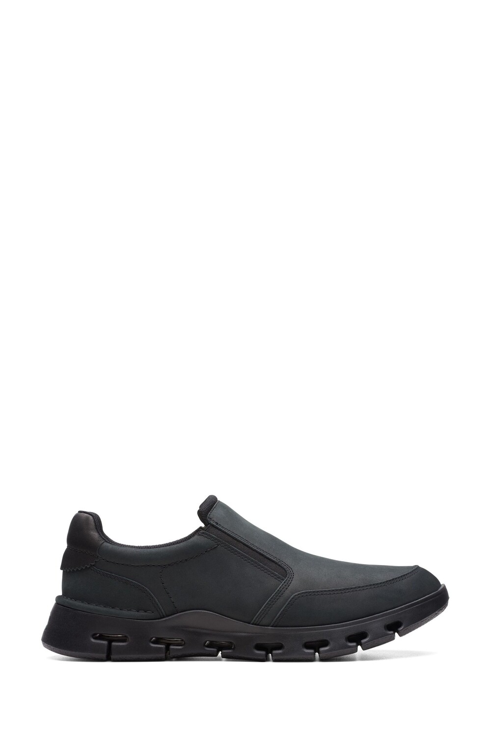 

Туфли из нубука Nature X Step Clarks, черный