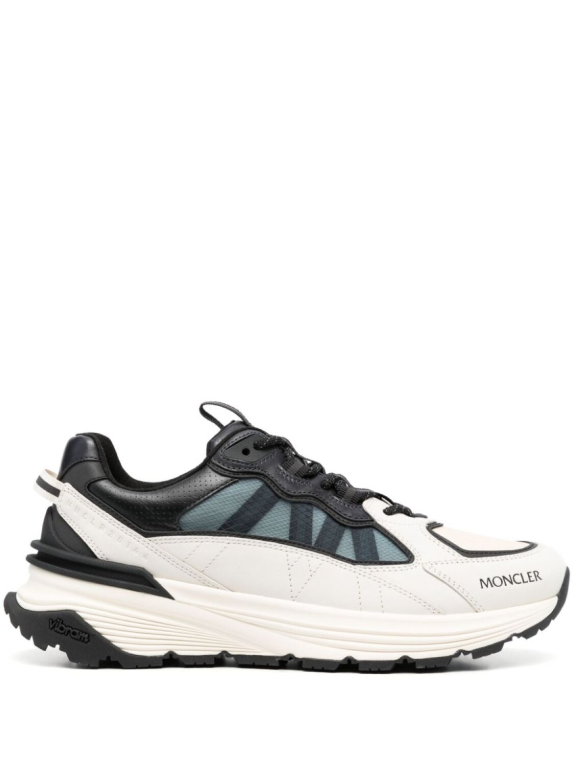 

Кроссовки Moncler Lite Runner, белый/черный/серый