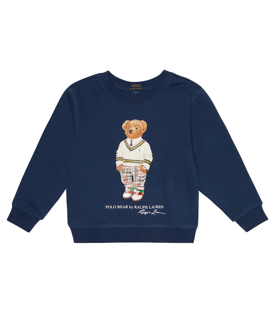 

Толстовка Polo Bear из смесового хлопка Polo Ralph Lauren, синий