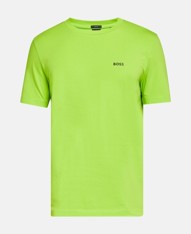 

Футболка Boss Green, зеленое яблоко