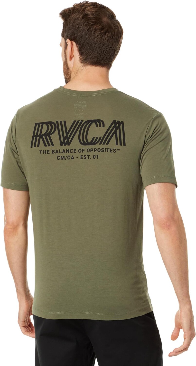 

Футболка с короткими рукавами RVCA Copy, цвет Olive