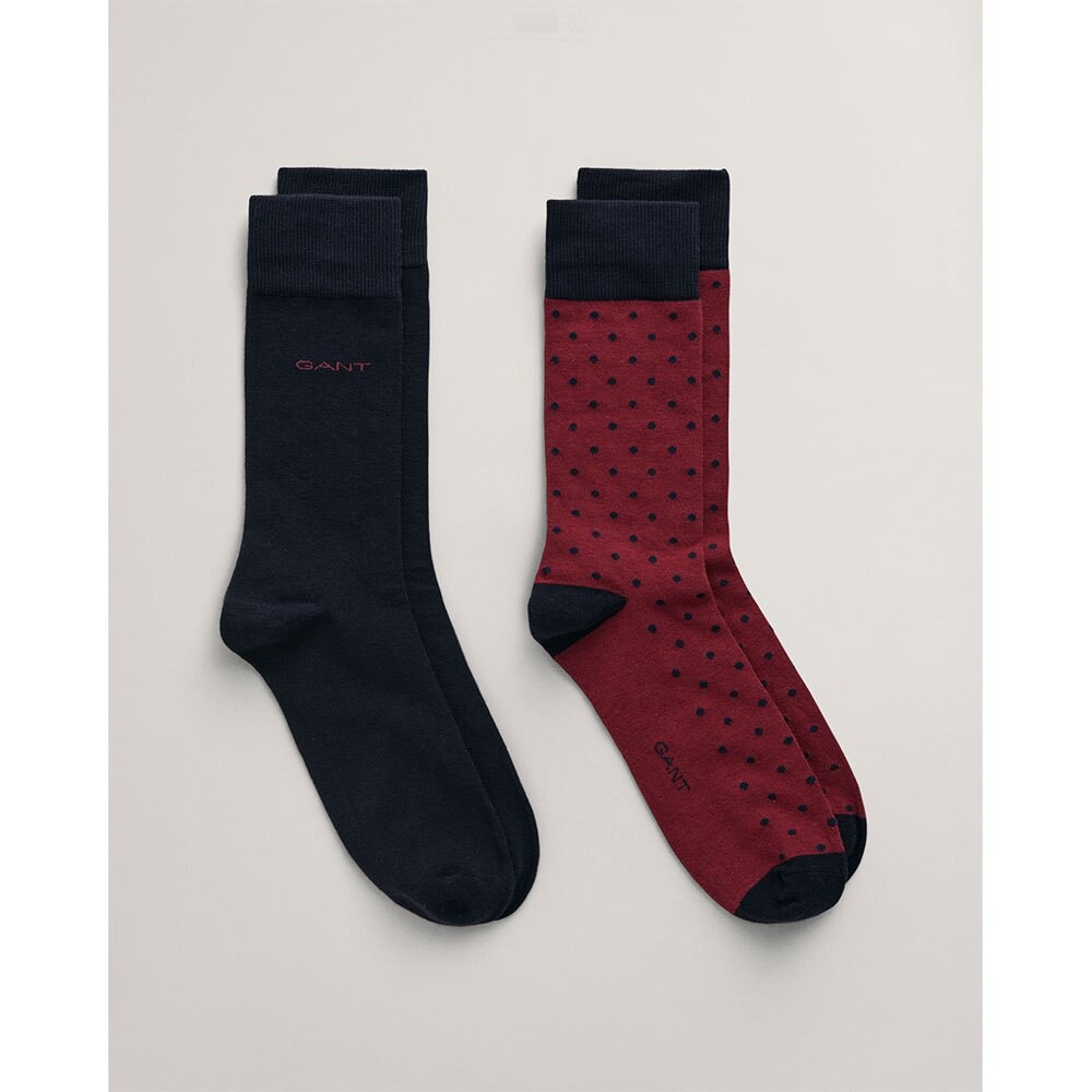 

Носки Gant Dot And Solid 2 шт, разноцветный