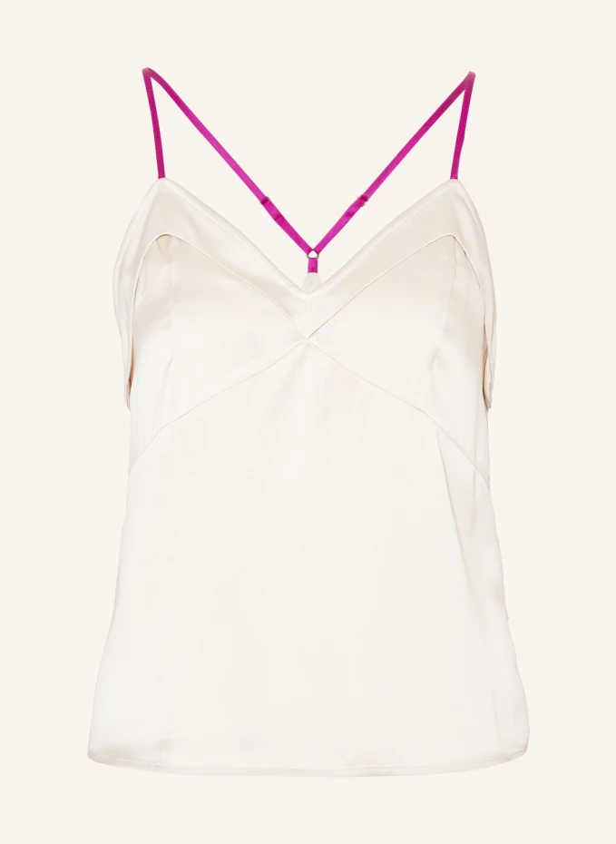

Топ jaci с шелком Rag & Bone, розовый