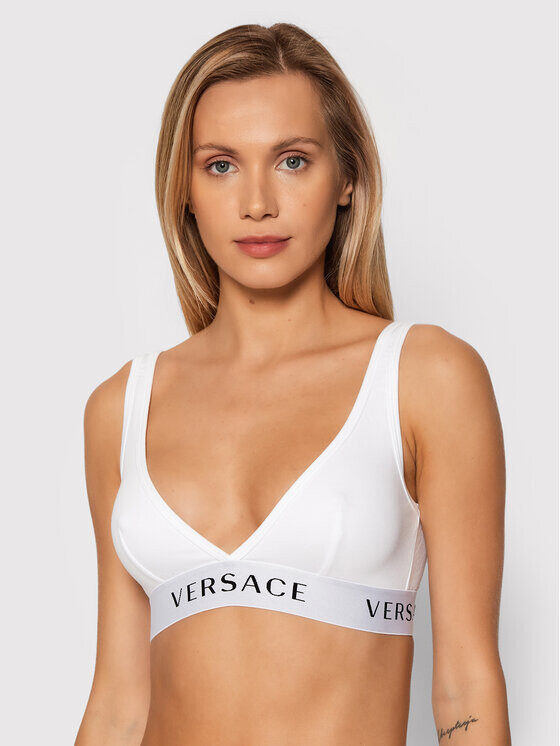 

Бюстгальтер без косточек Versace, белый