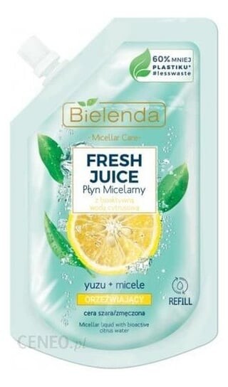 

Мицеллярная жидкость Дойпак Юзу 45мл Bielenda BIEL*FRESH JUICE