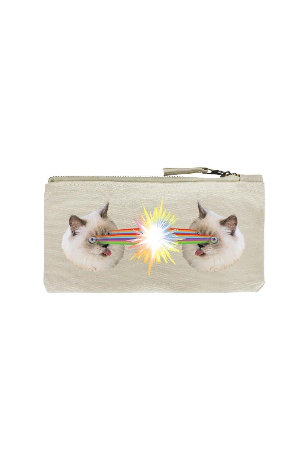 Пенал Crazy Laser Kitten Grindstore, белый 1 шт застежка молния гемостатическая застежка молния быстрая застежка молния уличная портативная