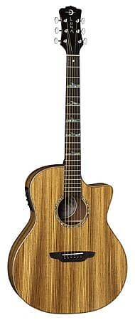 

Акустическая гитара Luna High Tide Zebrawood Grand Concert Acoustic Electric Guitar