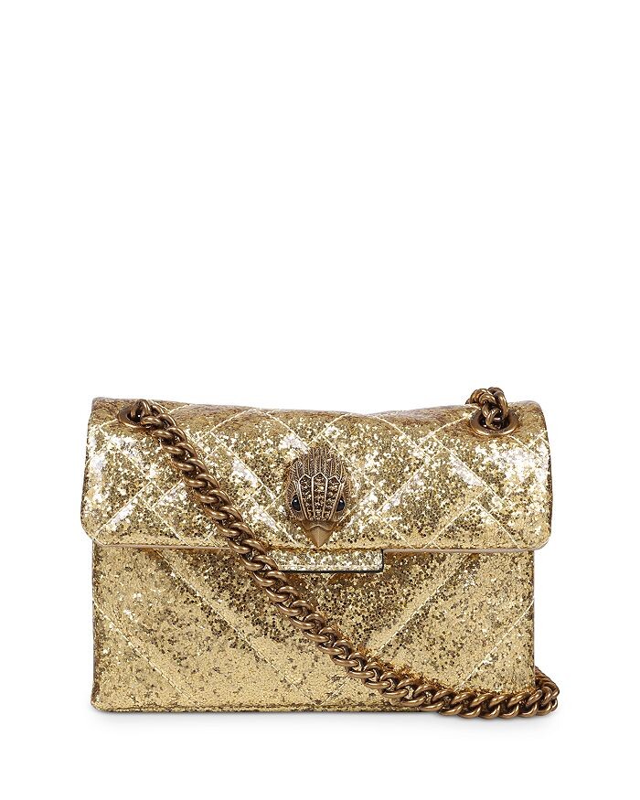

Мини-сумка через плечо Kensington с блестками KURT GEIGER LONDON