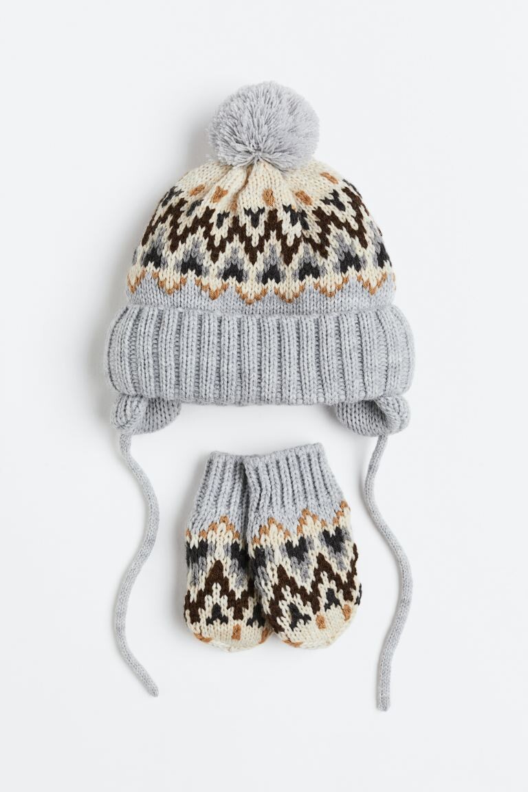 

Комплект из 2 предметов жаккардового трикотажа H&M