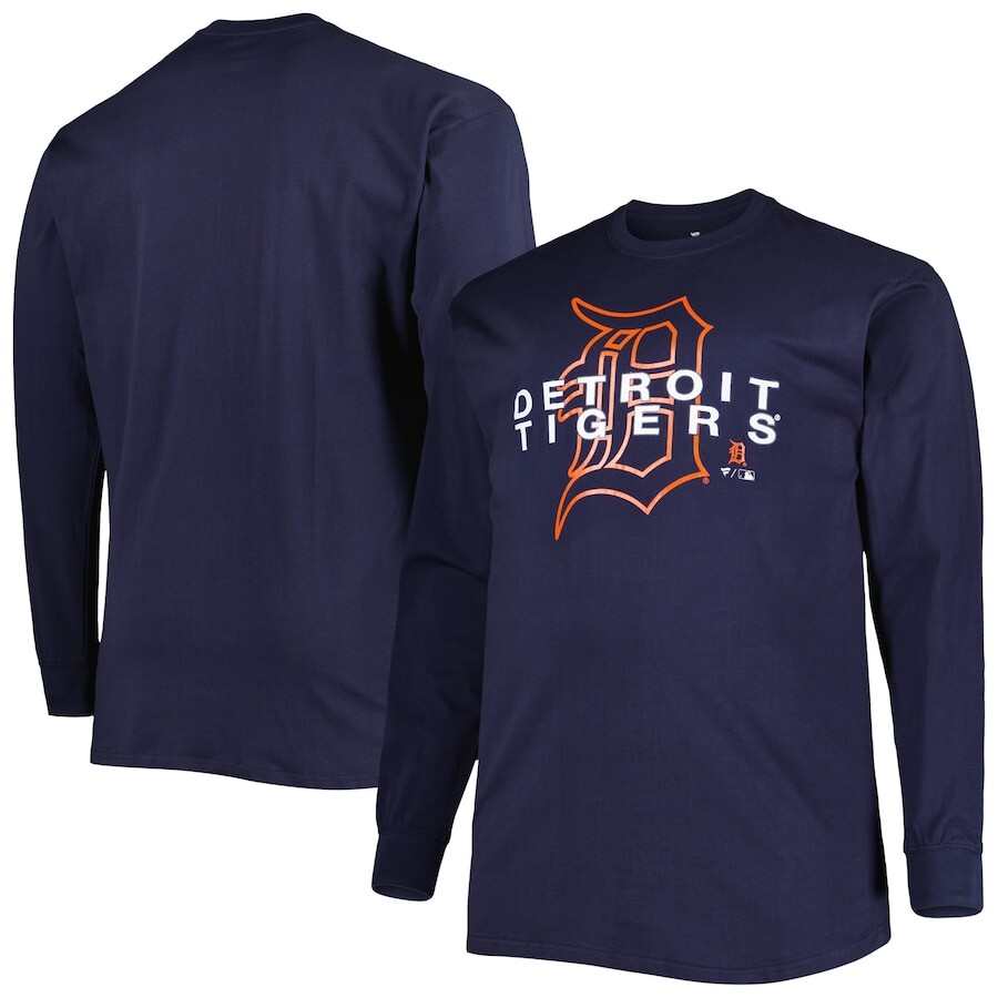 

Футболка с длинным рукавом Profile Detroit Tigers, нави