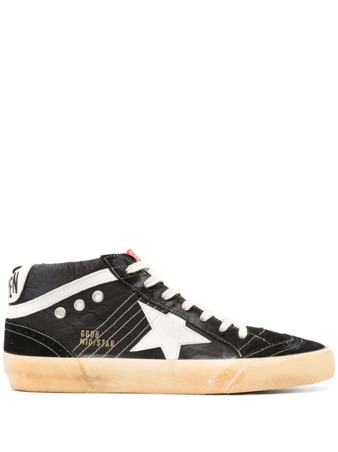 

Golden Goose кеды Mid Star, черный