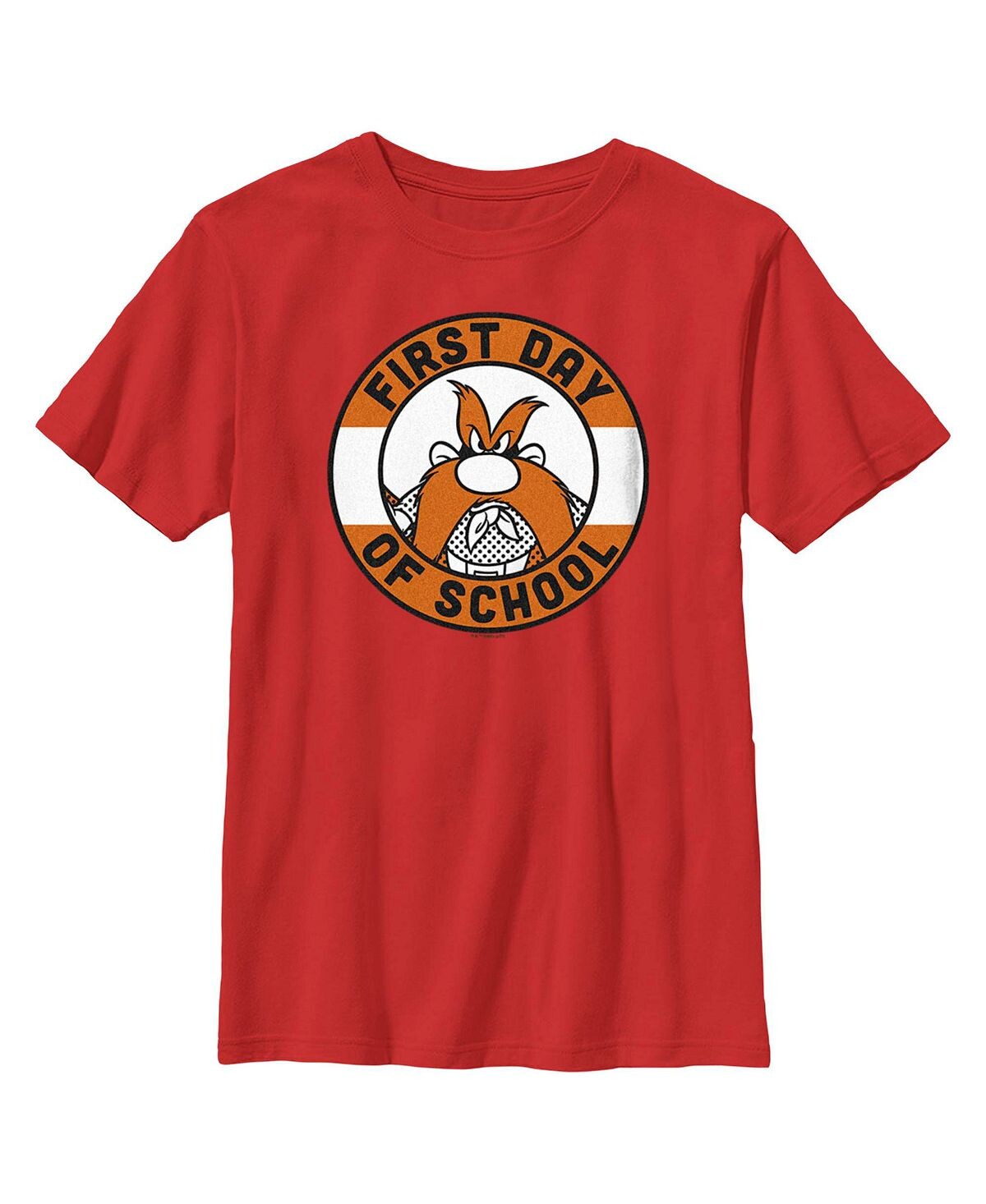 

Детская футболка Looney Tunes «Снова в школу» для мальчиков Yosemite Sam Warner Bros.