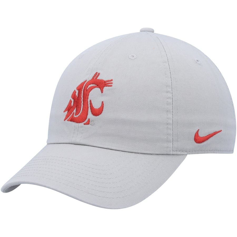 

Бейсболка Nike Washington State Cougars, серый