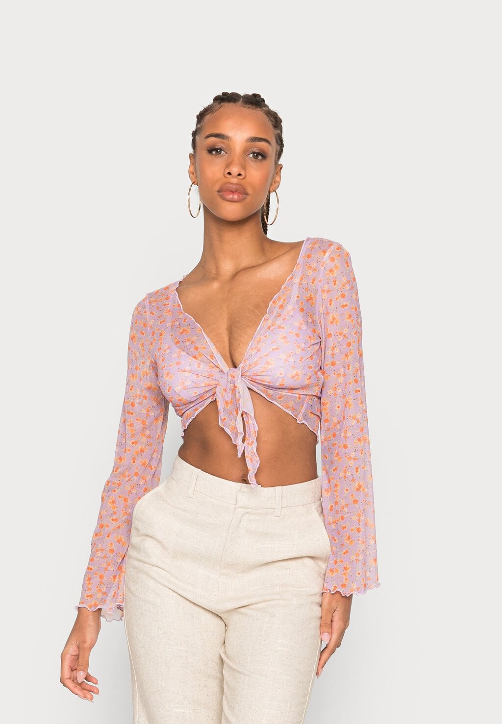 

Рубашка с длинным рукавом Monki