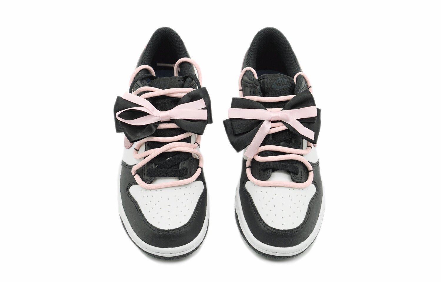 

Кроссовки Nike Dunk Skateboarding Shoes Women's Low-top Black, белый