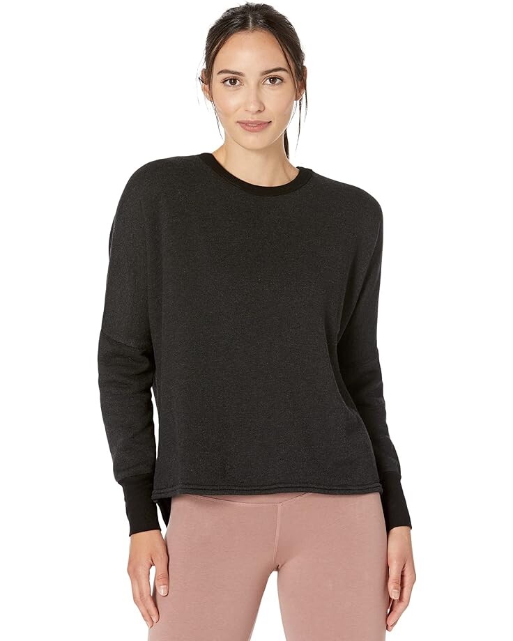 Свитер Hard Tail High-Low Pullover, черный