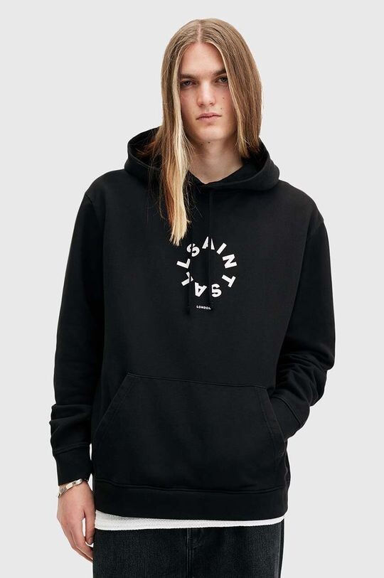 

Толстовка TIERRA из хлопка AllSaints, черный