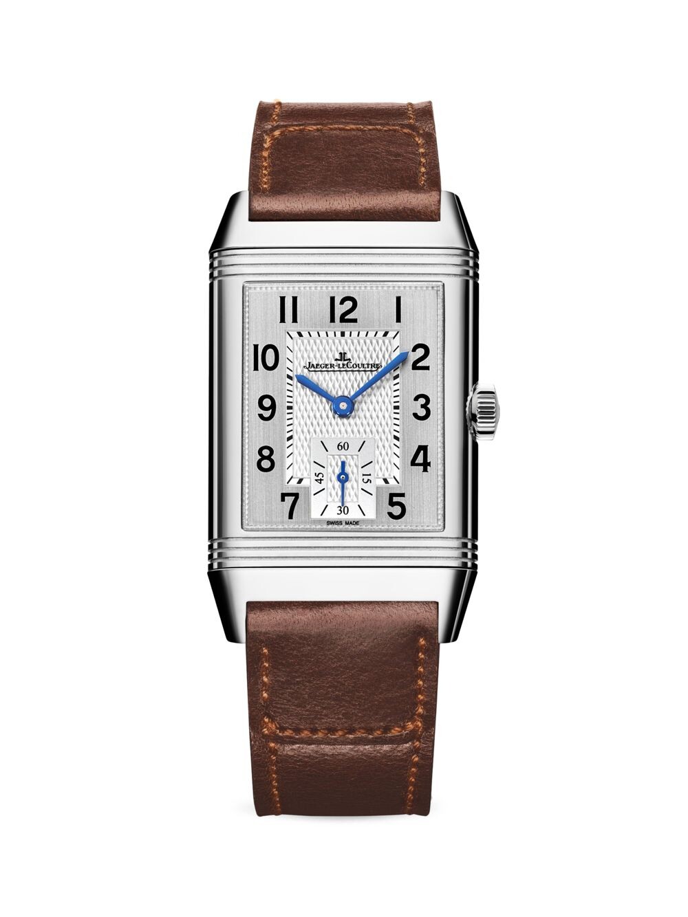 

Часы Reverso Classic с ремешком из нержавеющей стали и кожи аллигатора Jaeger-LeCoultre, коричневый
