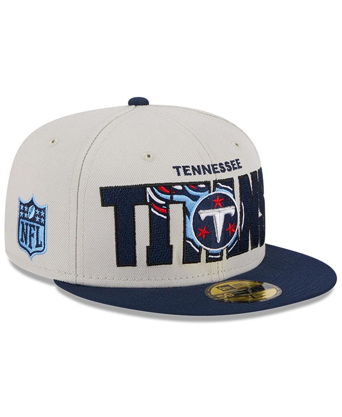 

Мужская шляпа Stone, Navy Tennessee Titans на драфте НФЛ 2023 года 59FIFTY New Era