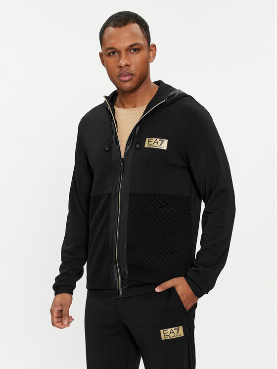 

Толстовка обычного кроя Ea7 Emporio Armani, черный