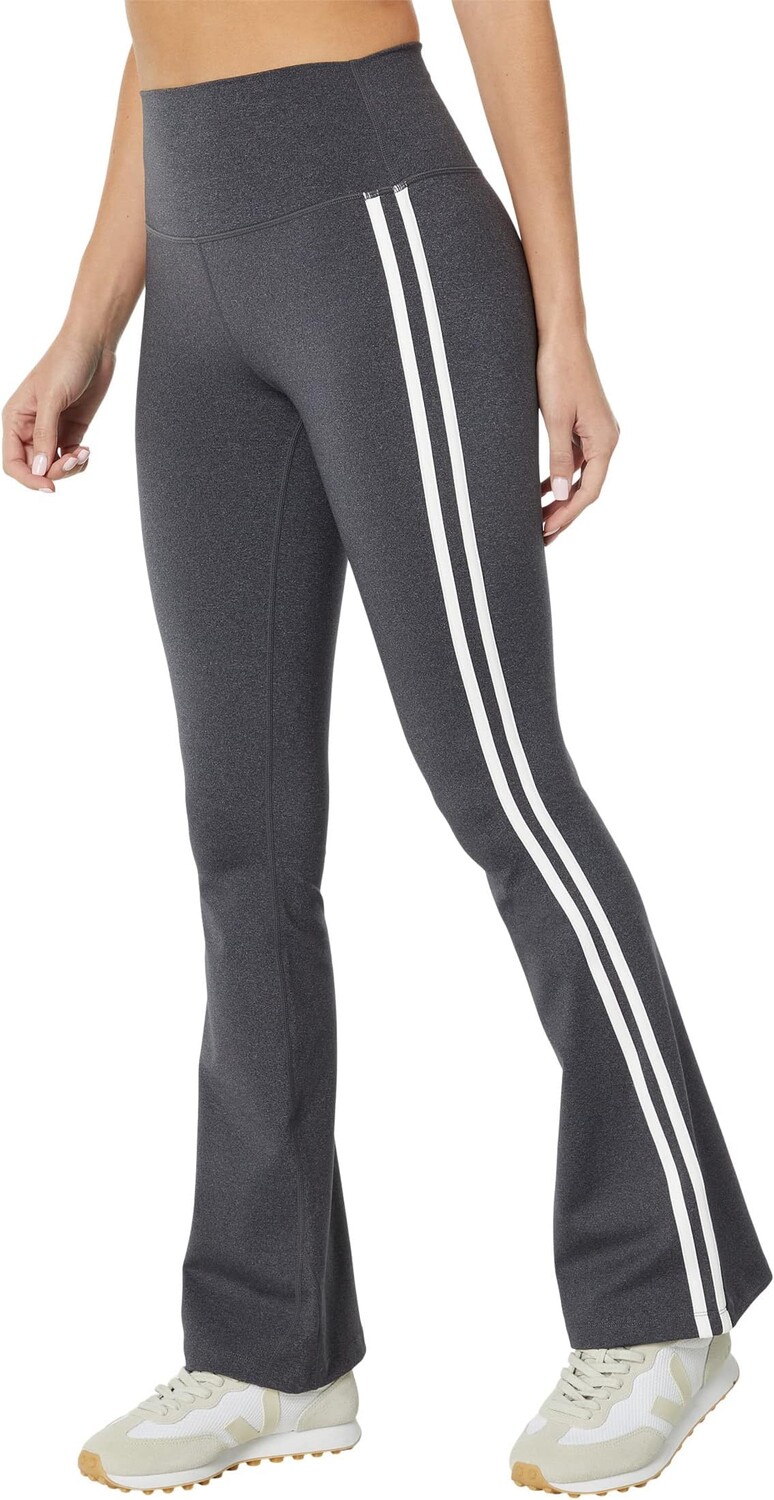 

Брюки Raquel High-Waist Supplex Flare Splits59, цвет Heather Grey/White