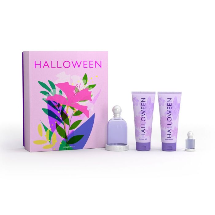 Женская туалетная вода Halloween Estuche Halloween, EDT 100 ml + Body Lotion 100 ml + Gel 100 ml + Mini halloween