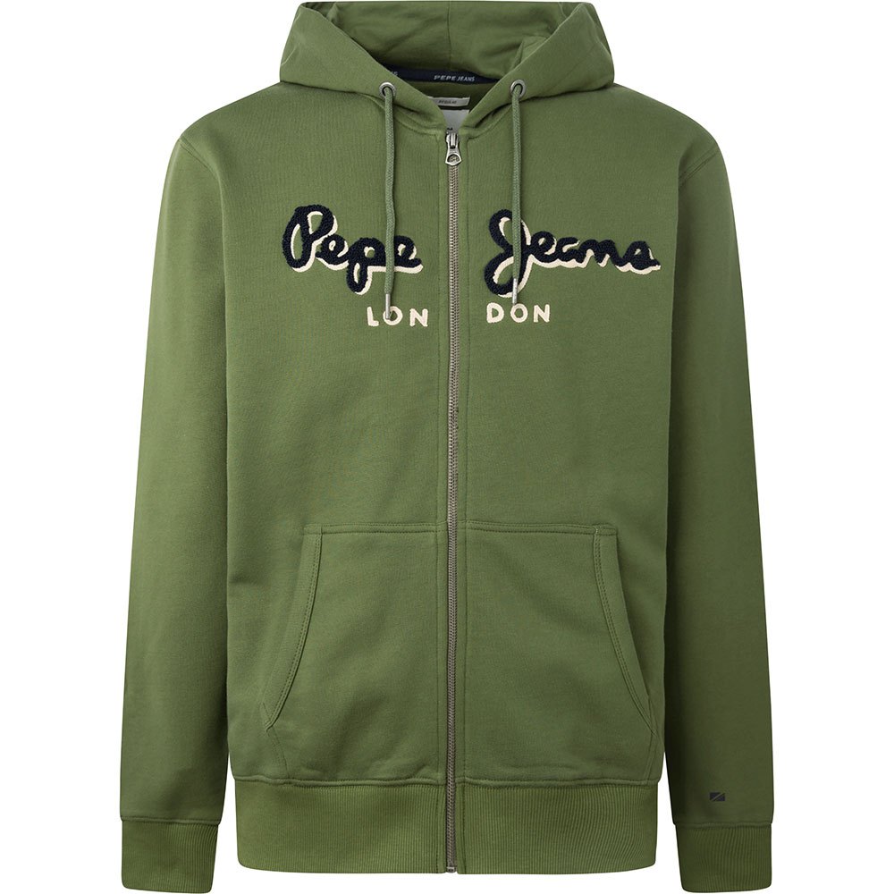 

Толстовка Pepe Jeans Lamont Full Zip, зеленый, Серый, Толстовка Pepe Jeans Lamont Full Zip, зеленый