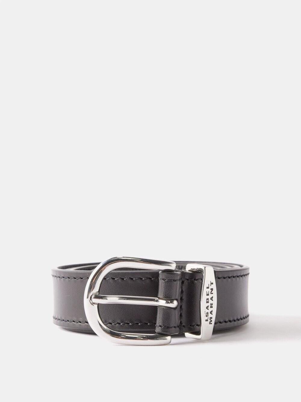 

Кожаный ремень zadd Isabel Marant, черный