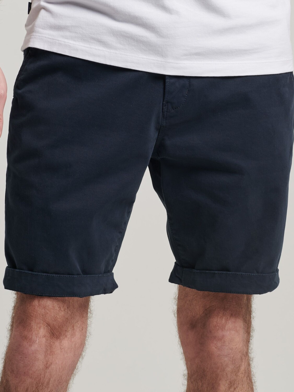 

Шорты чинос Superdry Core, темно-синий цвет Eclipse